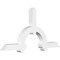 Ekena Millwork Ericson Architectural Grade PVC Gable Bracket, 60"W x 30"H x 4"D x 4"F, 12/12 Pitch GBP060X30X0404ERI00 - alternate 1